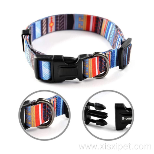 Dog Collar Soft Padded Breathable Nylon Pet Collar